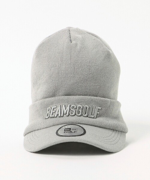 NEW ERA（ニューエラ）の「NEW ERA × BEAMS GOLF / 別注 バイザー ニットキャップ（ニットキャップ/ビーニー・レディース・グレー/ブラック・FREE）」の21枚目の写真