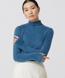 GALLEST | フェザーハイネックニット(ニット/セーター)