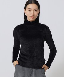 GALLEST | フェザーハイネックニット(ニット/セーター)
