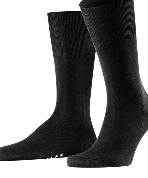 FALKE（ファルケ）の「【FALKE/ファルケ】14435 AIRPORT SOCKS（ソックス/靴下・メンズ・レッド/ダークグリーン/チャコールグレー/ブラック/マスタード/ロイヤルブルー/ダークネイビー/ブラウン・ONESIZE）」の2枚目の写真
