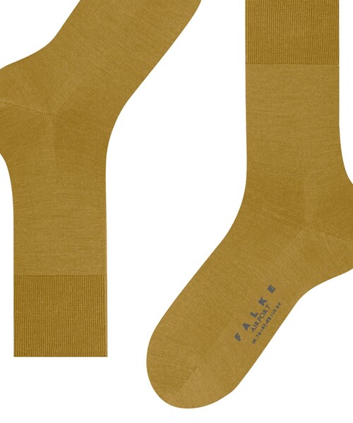 FALKE（ファルケ）の「【FALKE/ファルケ】14435 AIRPORT SOCKS（ソックス/靴下・メンズ・レッド/ダークグリーン/チャコールグレー/ブラック/マスタード/ロイヤルブルー/ダークネイビー/ブラウン・ONESIZE）」の21枚目の写真