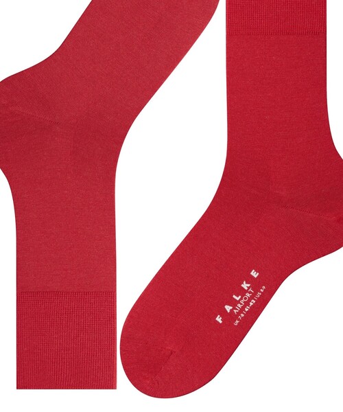 FALKE（ファルケ）の「【FALKE/ファルケ】14435 AIRPORT SOCKS（ソックス/靴下・メンズ・レッド/ダークグリーン/チャコールグレー/ブラック/マスタード/ロイヤルブルー/ダークネイビー/ブラウン・ONESIZE）」の9枚目の写真