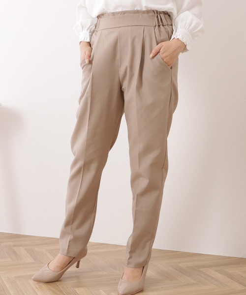 LAVANDA スラックスベルトパンツ SLY スラックス パンツ ASYMMETRY BELT SLACKS アシンメトリー
