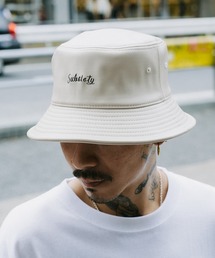 FAKE LEATHER BUCKET HAT
