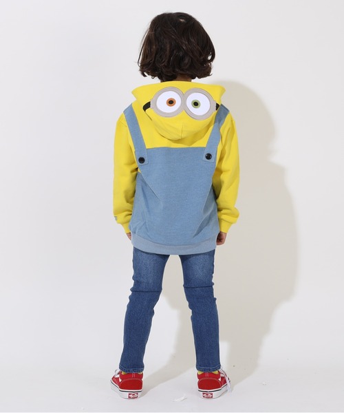 MINIONS(ミニオンズ)の「親子お揃い ミニオン なりきるパーカー 9076K(パーカー・キッズ・イエロー・110cm/100cm/130cm/120cm/140cm)」の7枚目の写真