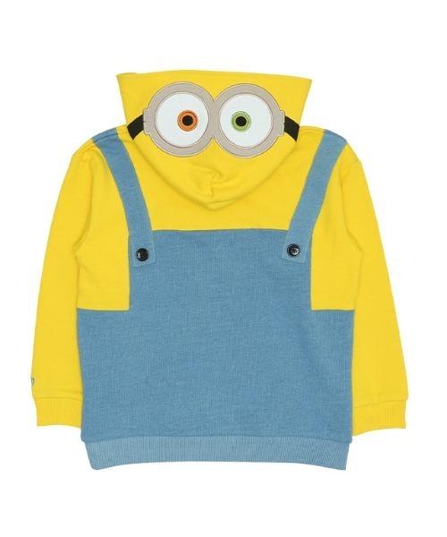 MINIONS(ミニオンズ)の「親子お揃い ミニオン なりきるパーカー 9076K(パーカー・キッズ・イエロー・110cm/100cm/130cm/120cm/140cm)」の3枚目の写真