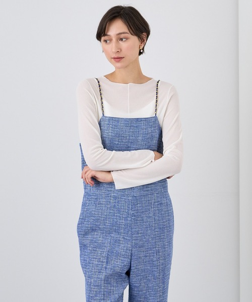 ANAYI（アナイ）の「シアージャージー プルオーバー（Tシャツ/カットソー・レディース・アイボリー/ブラック・38/36）」の9枚目の写真