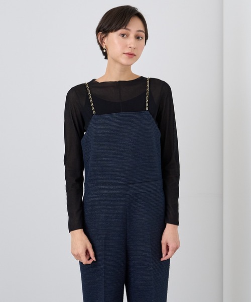 ANAYI（アナイ）の「シアージャージー プルオーバー（Tシャツ/カットソー・レディース・アイボリー/ブラック・38/36）」の11枚目の写真