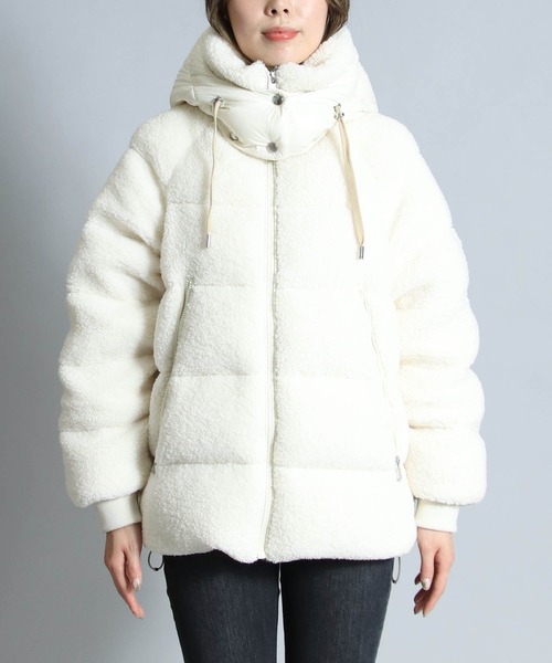 Mackage（マッカージュ）の「【MACKAGE/マッカージュ】ボアダウン EDANA-TD（ダウンジャケット/コート・レディース・ホワイト・32）」の14枚目の写真