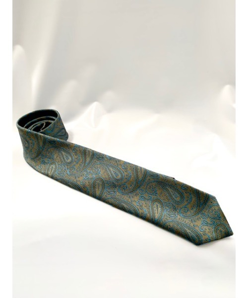 Sakka(サッカ)の「ペイズリー ネクタイ 日本製(ネクタイ・メンズ・ブルー/オレンジ/レッド/パープル/ネイビー/グレー・FREE)」の10枚目の写真