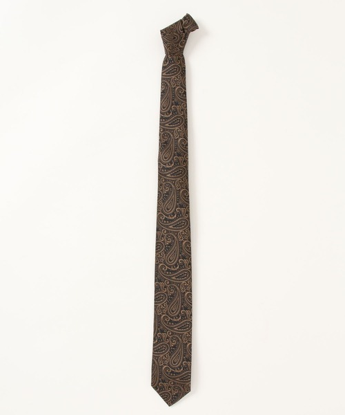 Sakka(サッカ)の「ペイズリー ネクタイ 日本製(ネクタイ・メンズ・ブルー/オレンジ/レッド/パープル/ネイビー/グレー・FREE)」の15枚目の写真