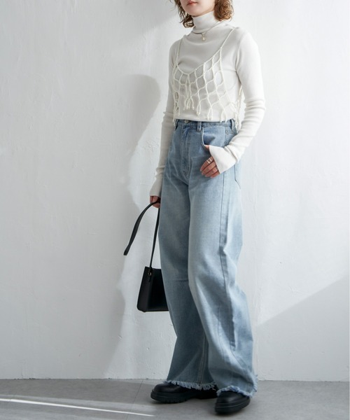 notch.（ノッチ）の「パールキャミソール（キャミソール・レディース・その他2/ブラック・M）」の17枚目の写真