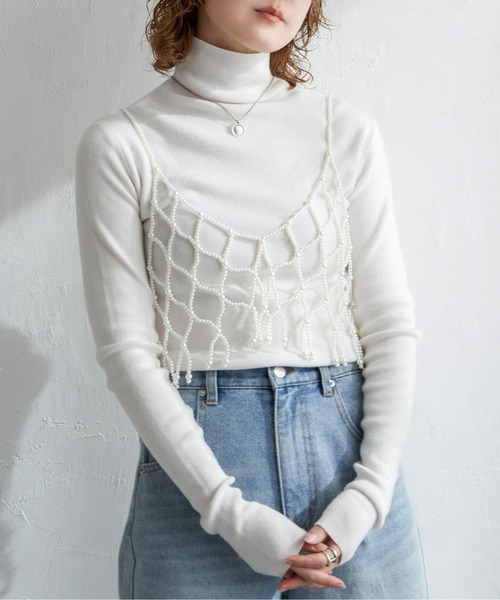 notch.（ノッチ）の「パールキャミソール（キャミソール・レディース・その他2/ブラック・M）」の22枚目の写真