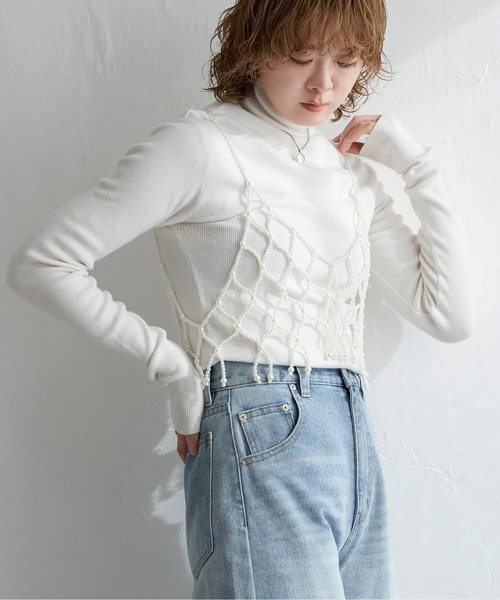 notch.（ノッチ）の「パールキャミソール（キャミソール・レディース・その他2/ブラック・M）」の21枚目の写真