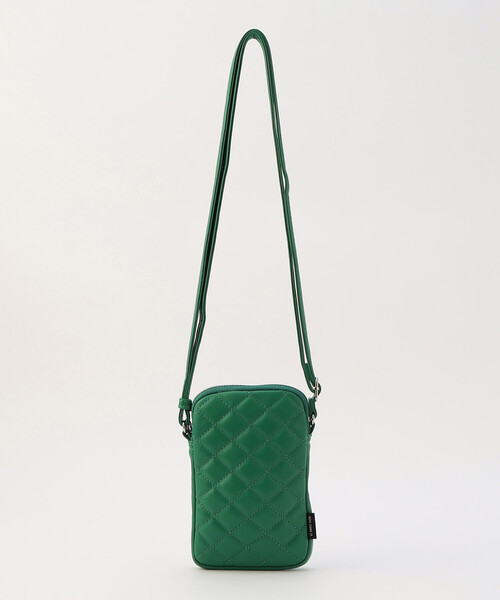 MONO　COMME CA（モノコムサ）の「キルティング スマホ ミニショルダー（ショルダーバッグ・レディース・ライトイエロー/グリーン/シルバー/オフホワイト/ブラック・FREE）」の20枚目の写真