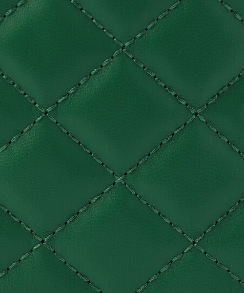 MONO　COMME CA（モノコムサ）の「キルティング スマホ ミニショルダー（ショルダーバッグ・レディース・ライトイエロー/グリーン/シルバー/オフホワイト/ブラック・FREE）」の8枚目の写真