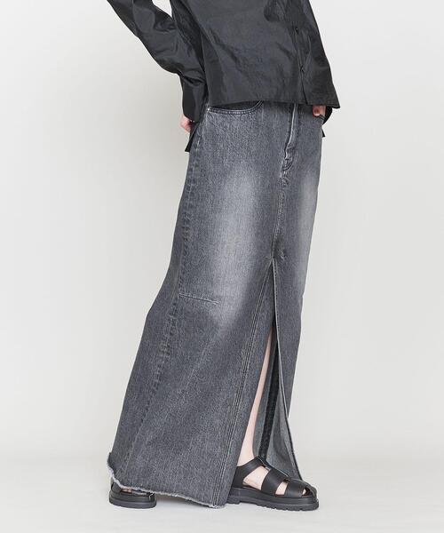 ASTRAET アストラット☆スリット マーメイドデニムスカート ASTRAET（アストラット）の「＜ASTRAET＞スリット マーメイド