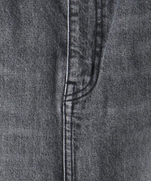 ASTRAET（アストラット）の「＜ASTRAET＞スリット マーメイド ブラックデニムスカート（デニムスカート・レディース・ブラック・2/0/1）」の21枚目の写真