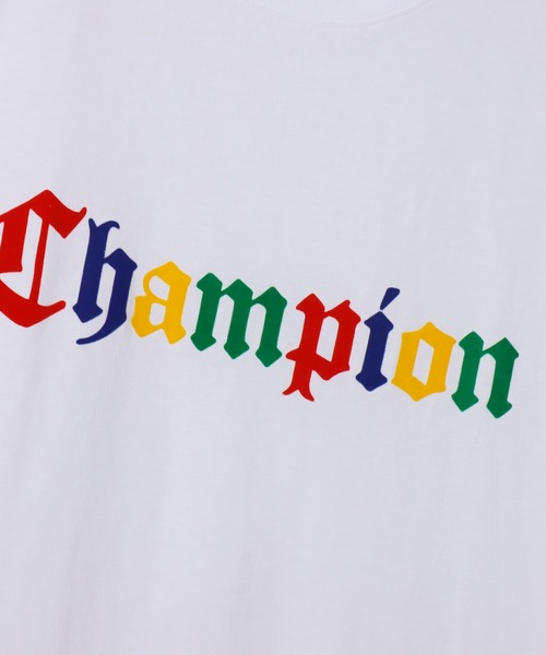 Champion(チャンピオン)の「【Champion/チャンピオン】メンズ メンズカジュアル ショートスリーブTシャツ(Tシャツ/カットソー・メンズ・ブラウン/グレー/ホワイト/ブラック・LARGE/X-LARGE/MEDIUM)」の5枚目の写真