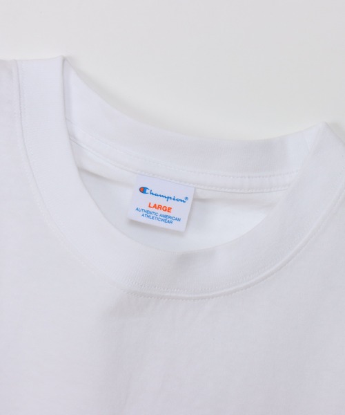 Champion(チャンピオン)の「【Champion/チャンピオン】メンズ メンズカジュアル ショートスリーブTシャツ(Tシャツ/カットソー・メンズ・ブラウン/グレー/ホワイト/ブラック・LARGE/X-LARGE/MEDIUM)」の7枚目の写真