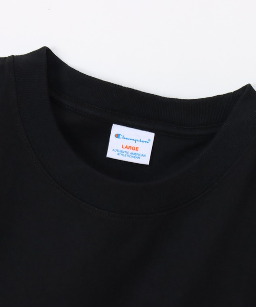Champion(チャンピオン)の「【Champion/チャンピオン】メンズ メンズカジュアル ショートスリーブTシャツ(Tシャツ/カットソー・メンズ・ブラウン/グレー/ホワイト/ブラック・LARGE/X-LARGE/MEDIUM)」の10枚目の写真