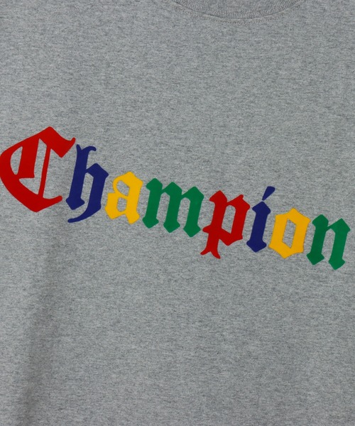 Champion(チャンピオン)の「【Champion/チャンピオン】メンズ メンズカジュアル ショートスリーブTシャツ(Tシャツ/カットソー・メンズ・ブラウン/グレー/ホワイト/ブラック・LARGE/X-LARGE/MEDIUM)」の18枚目の写真
