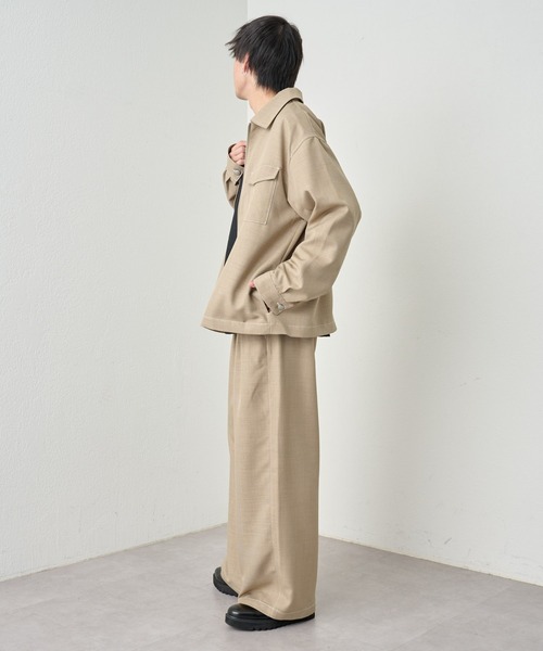 COLONY 2139（コロニートゥーワンスリーナイン）の「ポリツイルジップブルゾン（ブルゾン・メンズ・ブラック/ベージュ・LARGE/MEDIUM）」の15枚目の写真