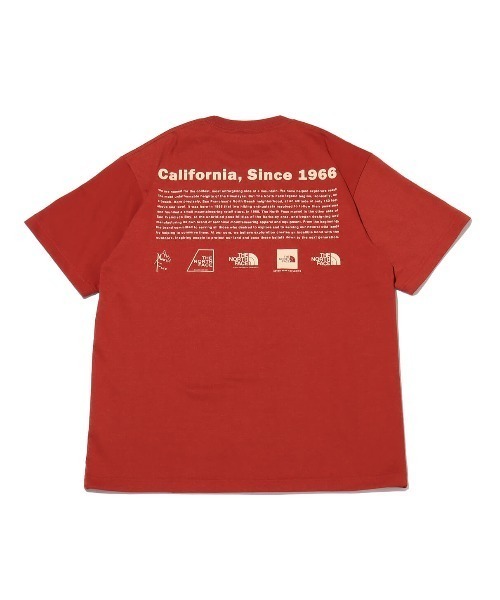 THE NORTH FACE（ザノースフェイス）の「THE NORTH FACE S/S Historical Logo Tee / ザ・ノース・フェイス ショート スリーブ ヒストリカル ロゴ ティー（Tシャツ/カットソー・メンズ・グレー/ブラック/バーガンディー/ホワイト・M/L/XL/S）」の4枚目の写真