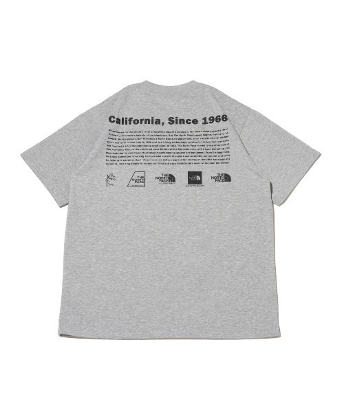 THE NORTH FACE（ザノースフェイス）の「THE NORTH FACE S/S Historical Logo Tee / ザ・ノース・フェイス ショート スリーブ ヒストリカル ロゴ ティー（Tシャツ/カットソー・メンズ・グレー/ブラック/バーガンディー/ホワイト・M/L/XL/S）」の9枚目の写真