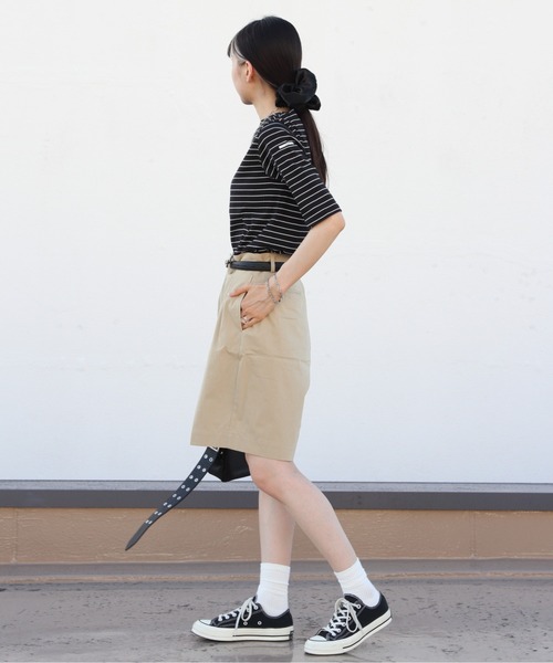 ORCIVAL(オーシバル)の「ORCIVAL/オーシバル リブボートネックロングスリーブプルオーバー RIB BOATNECK LONGSLEEVE PULLOVER OR-C0352 ULH(Tシャツ/カットソー・レディース・ブラック/ナチュラル/ブラック系その他/ホワイト系その他・2)」の20枚目の写真