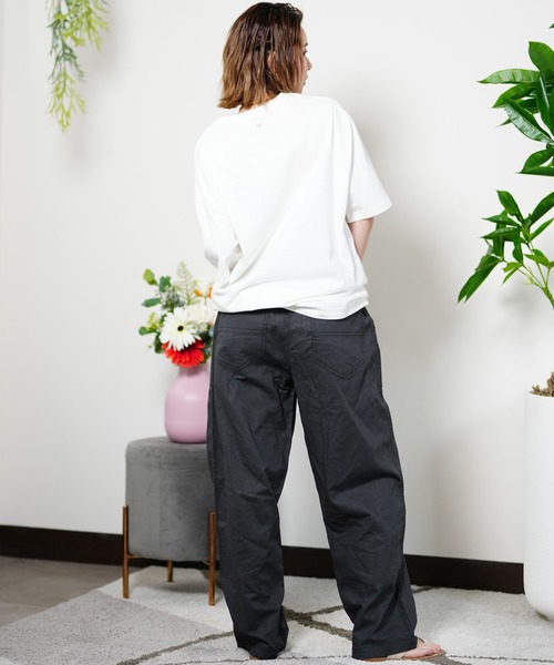 BILLABONG（ビラボン）の「BILLABONG/ビラボン 綿麻パンツ ストレート BE013-702（その他パンツ・レディース・イエロー/パープル/スミクロ・L/M）」の17枚目の写真