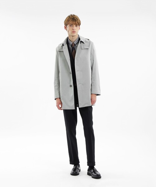 マッキントッシュフィソロフィー　撥水加工　ステンカラー　フーデットコート ステンカラーフーデットコート(コート)｜MACKINTOSH LONDON