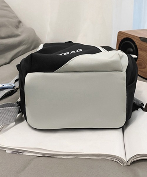 Miniministore(ミニミニストア)の「ボディバッグ 男女兼用 ウエストポーチ(ボディバッグ/ウエストポーチ・レディース・ミント/ブラック/アイボリー・FREE)」の16枚目の写真