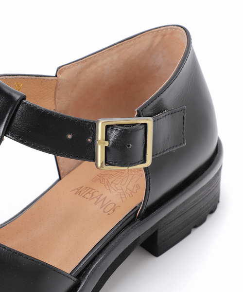 ARTESANOS（アルテサノス）の「【ARTESANOS/アルテサノス】ボリュームソールグルカサンダル（サンダル・レディース・ブラック/ホワイト・36/37/38）」の5枚目の写真