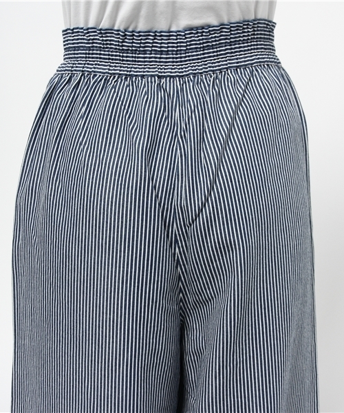 JOURNAL STANDARD(ジャーナルスタンダード)の「テンセルコットン インディゴストライプパンツ#(その他パンツ・レディース・ネイビー/ライトブルー・38/36/40)」の12枚目の写真