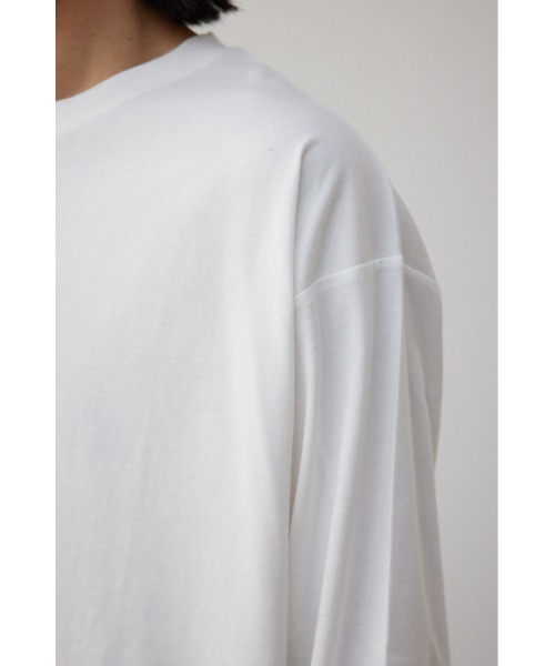 AZUL by moussy(アズールバイマウジー)の「ワンポイントロゴロンT(Tシャツ/カットソー・メンズ・ブラック/ホワイト・MEDIUM/LARGE)」の13枚目の写真