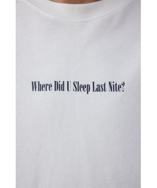 AZUL by moussy(アズールバイマウジー)の「ワンポイントロゴロンT(Tシャツ/カットソー・メンズ・ブラック/ホワイト・MEDIUM/LARGE)」の8枚目の写真