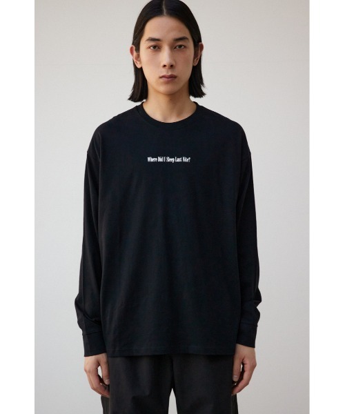 AZUL by moussy(アズールバイマウジー)の「ワンポイントロゴロンT(Tシャツ/カットソー・メンズ・ブラック/ホワイト・MEDIUM/LARGE)」の16枚目の写真