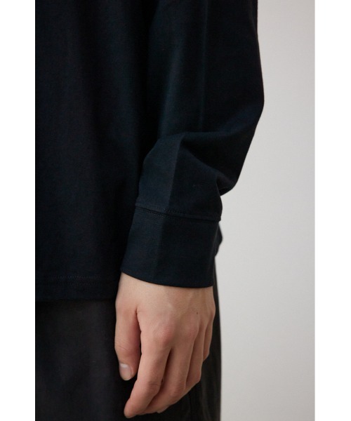 AZUL by moussy(アズールバイマウジー)の「ワンポイントロゴロンT(Tシャツ/カットソー・メンズ・ブラック/ホワイト・MEDIUM/LARGE)」の19枚目の写真