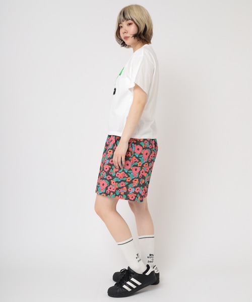 RNA(アールエヌエー)の「M2193 モンスターコンパクトTシャツ(Tシャツ/カットソー・レディース・チャコール/ホワイト/ライトブルー・MEDIUM)」の11枚目の写真