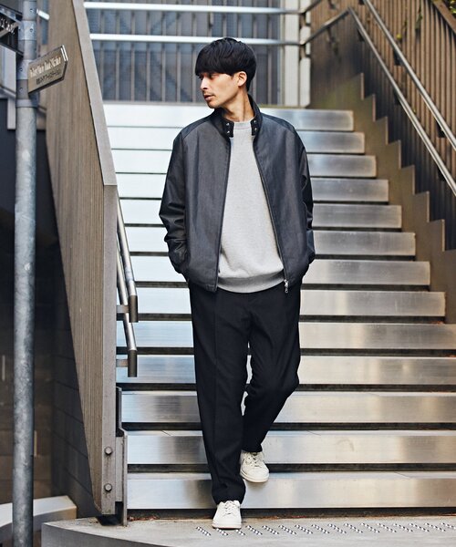 EDIFICE(エディフィス)の「RT ウーリー ツイル イージー パンツ(スラックス・メンズ・ブラック/チャコールグレー/ベージュ・SMALL/MEDIUM/LARGE)」の15枚目の写真