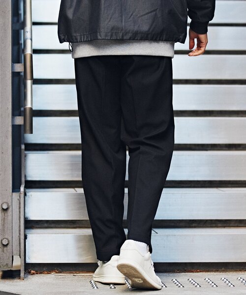 EDIFICE(エディフィス)の「RT ウーリー ツイル イージー パンツ(スラックス・メンズ・ブラック/チャコールグレー/ベージュ・SMALL/MEDIUM/LARGE)」の18枚目の写真