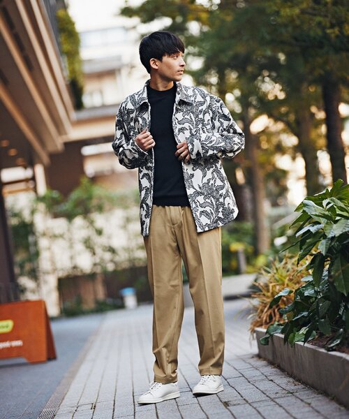 EDIFICE(エディフィス)の「RT ウーリー ツイル イージー パンツ(スラックス・メンズ・ブラック/チャコールグレー/ベージュ・SMALL/MEDIUM/LARGE)」の6枚目の写真