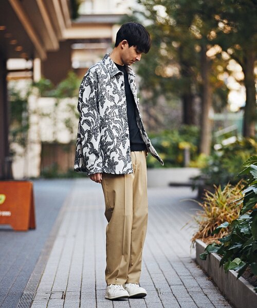 EDIFICE(エディフィス)の「RT ウーリー ツイル イージー パンツ(スラックス・メンズ・ブラック/チャコールグレー/ベージュ・SMALL/MEDIUM/LARGE)」の7枚目の写真