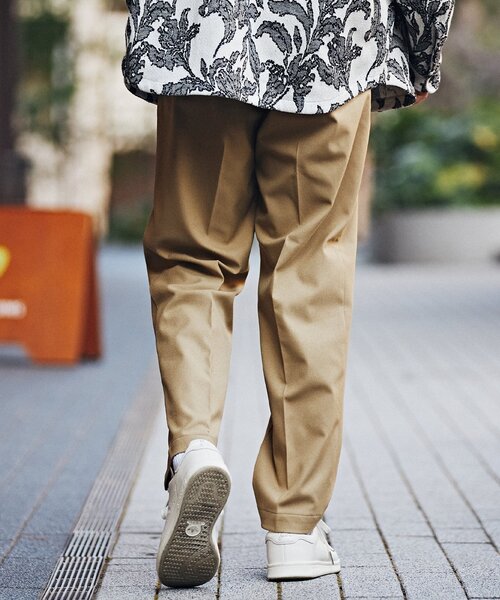 EDIFICE(エディフィス)の「RT ウーリー ツイル イージー パンツ(スラックス・メンズ・ブラック/チャコールグレー/ベージュ・SMALL/MEDIUM/LARGE)」の10枚目の写真