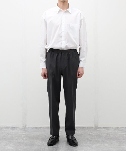 EDIFICE(エディフィス)の「RT ウーリー ツイル イージー パンツ(スラックス・メンズ・ブラック/チャコールグレー/ベージュ・SMALL/MEDIUM/LARGE)」の12枚目の写真