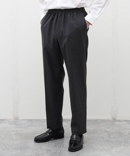 EDIFICE(エディフィス)の「RT ウーリー ツイル イージー パンツ(スラックス・メンズ・ブラック/チャコールグレー/ベージュ・SMALL/MEDIUM/LARGE)」の13枚目の写真