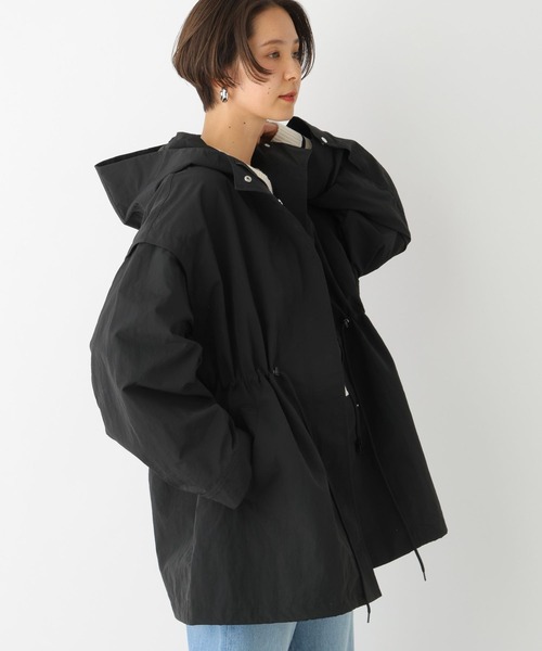 LEPSIM(レプシィム)の「ミドルフードジャケット 987526(その他アウター・レディース・ブラック/オフホワイト/カーキ・FREE)」の14枚目の写真