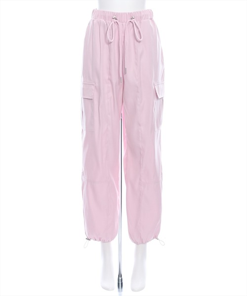 clear（クリア）の「カーゴパンツ[低身長用サイズ有]（カーゴパンツ・レディース・ブラック/アイボリー/ピンク/サックスブルー・F/XS）」の14枚目の写真