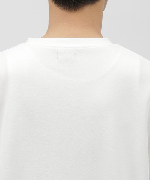 LAKOLE（ラコレ）の「フラワー袖プリント長袖T / 109216（Tシャツ/カットソー・メンズ・ラベンダー/ホワイト/ブラック・MEDIUM/LARGE）」の13枚目の写真